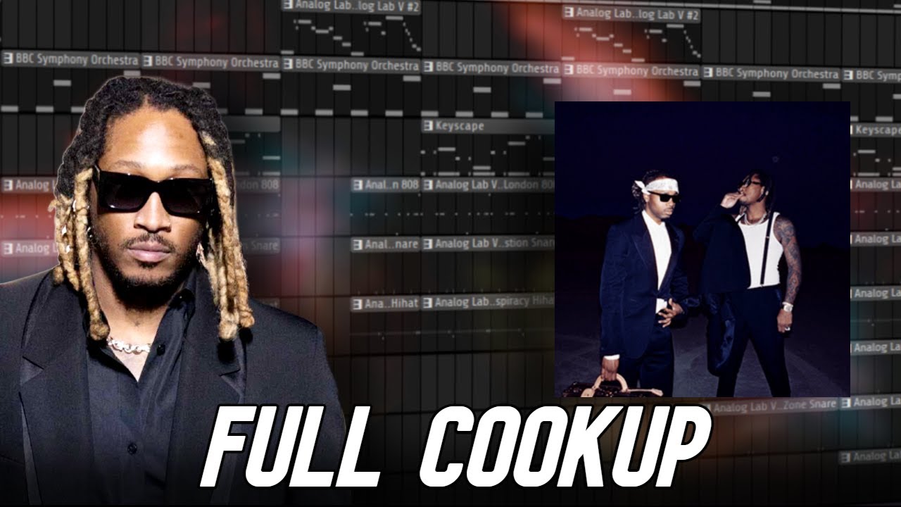 Making a FUTURE X METRO BOOMIN Type Beat [Full Cookup]