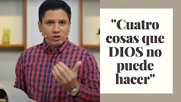 ¿Cuáles son las cuatro cosas que Dios creó?