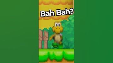 Why the Koopas Go “Bah Bah”…