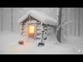 EXTREME SURVIVAL in a -40°F BLIZZARD: Worst Snow Storm I've Seen - Trapped at my Off Grid Cabin