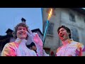 Connor Storrie with Hudson Williams during the Olympic Torch Relay. #connorstorrie #hudsonwilliams 