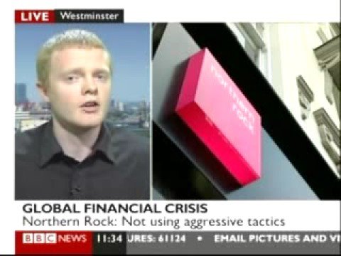 Andrew Fisher (LEAP) on Northern Rock repossessions
