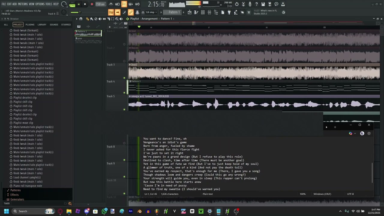 All-Stars VOCALOID Mix With Lyrics Act 2 Teaser