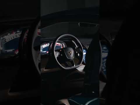 Lamborghini Revuelto's interior in Sabbia Nefertem - Distinction by a new perspective