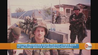 Daytime TriCities Throwback Thursday: Executive Producer David McAvoy's military service