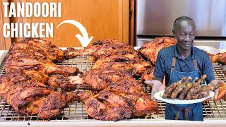 How to make Restaurant Style Crispy Tandoori Chicken Legs in the oven at Home | Chef D Wainaina
