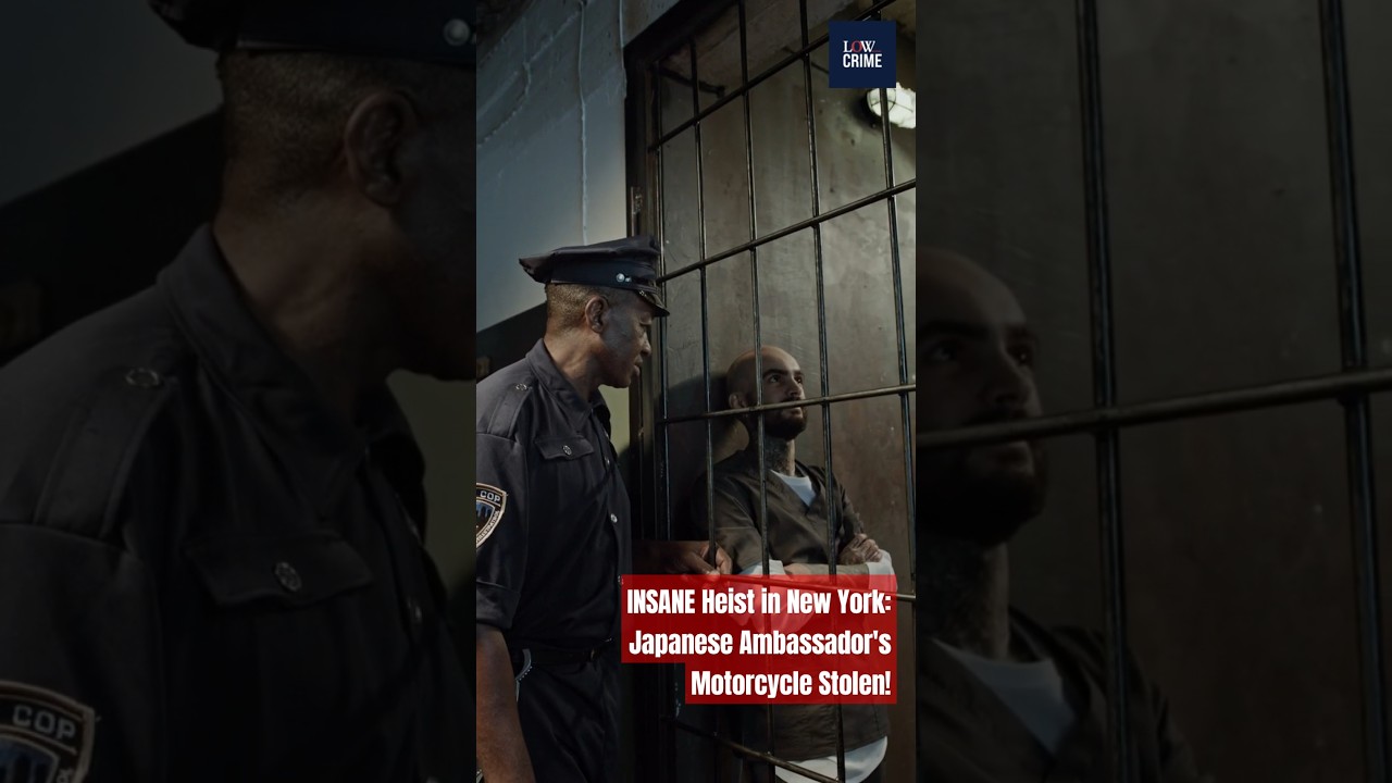 INSANE Heist in New York: Japanese Ambassador's Motorcycle Stolen! #shorts