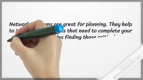 Gantt Chart VS Network Diagram