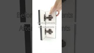 4D Adjustable Hinge | Soft Close + Closing Speed Control #furniturehardware