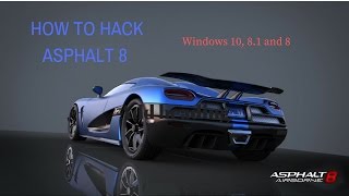 How to HACK Asphalt 8: Airborne on PC. Windows 10/8/8.1