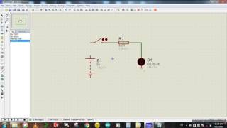 How to design and simulate a simple circuit in Proteus - making a Simple LED circuit