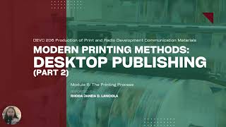 Famous DEVC 206 Module 6  - Desktop Publishing Computer Generated Graphics Net Worth