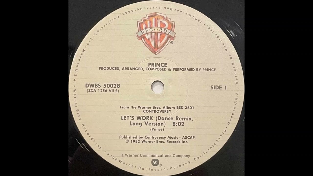 Prince - Let's Work (Dance Remix)1981 - YouTube