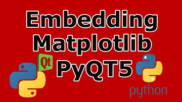 How To Embed Matplotlib In PyQt5  (2018)