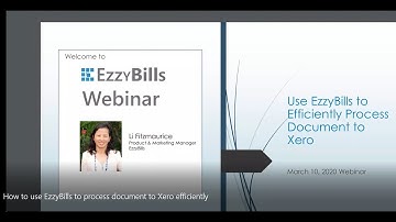 How to use EzzyBills to process bills & sale invoices to Xero efficiently