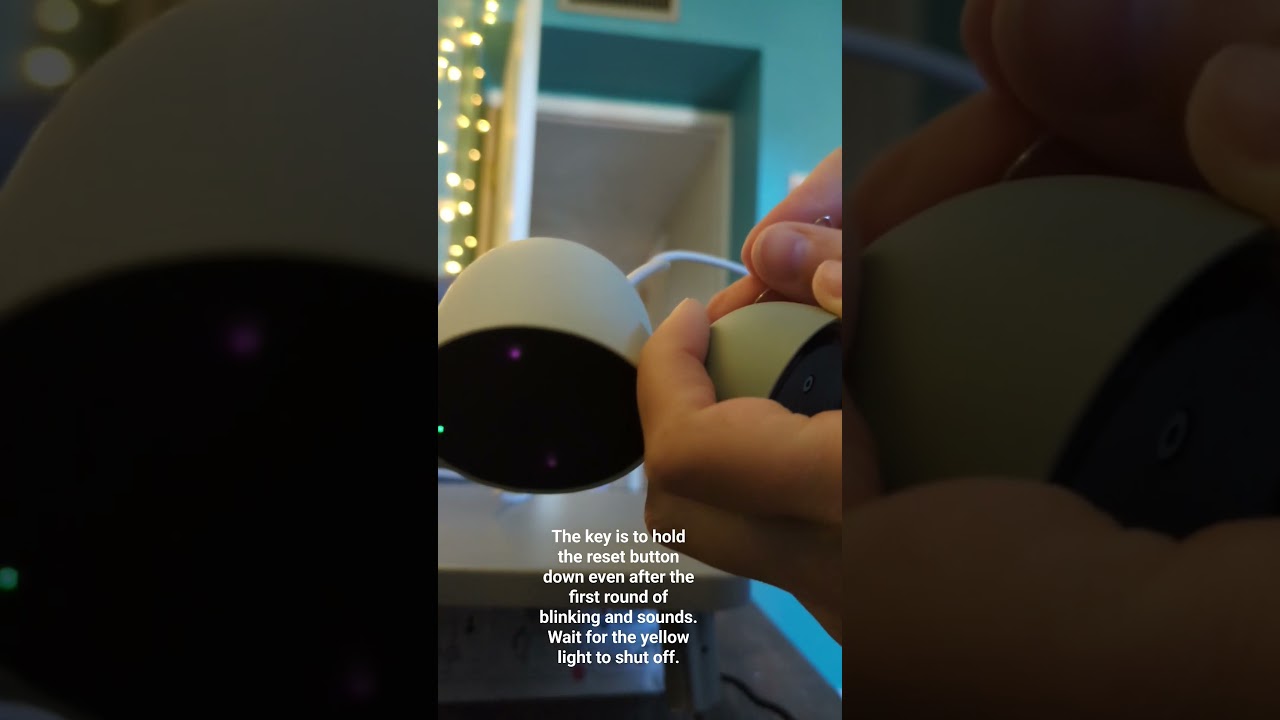 how to factory reset wired nest camera