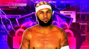 I FOUND THE BEST LOCKDOWN BADGES ON NBA 2K20 TURNED ME INTO A GOD!