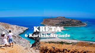 🇬🇷 Griechenland Kreta - Die 6 schönsten Strände