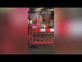 Moment London bus bursts into flames in Westbourne Park during record heatwave