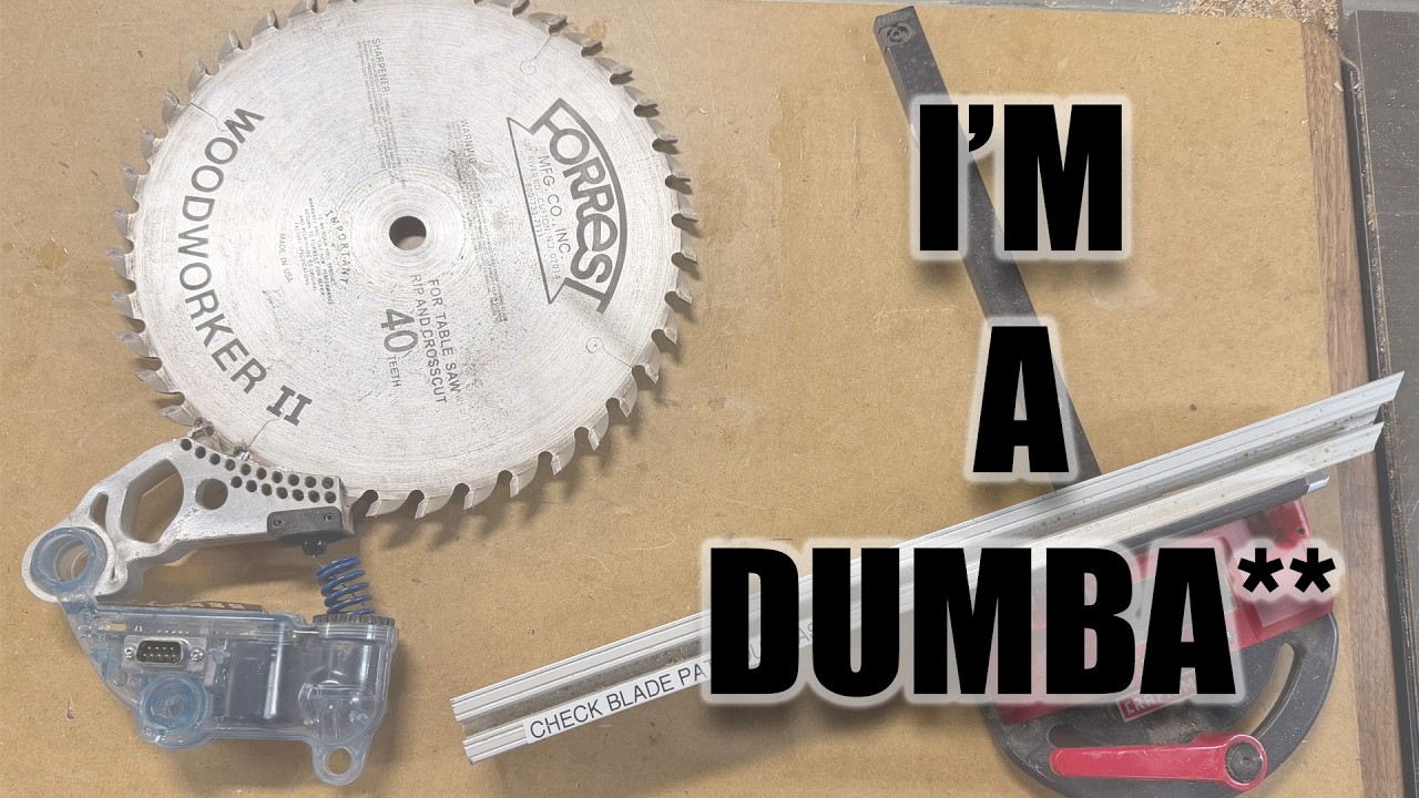 3D Printing a Replacement Miter Gauge Fence for My SawStop Table Saw