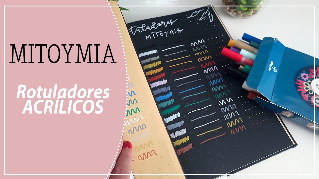 Rotuladores ACRÍLICOS Multisuperficie | MITOYMIA | Rotuladores AMAZON