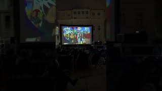 Animacja 'Flow' - podczas pierwszego kina plenerowego w bielskim Studio Filmów Rysunkowych