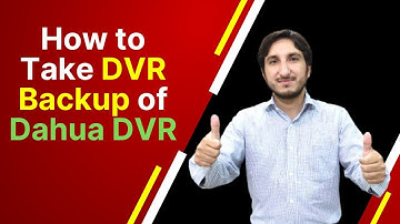 How to Take DVR Backup of Dahua DVR on Flash Drive