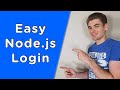 Node.js Passport Login System Tutorial