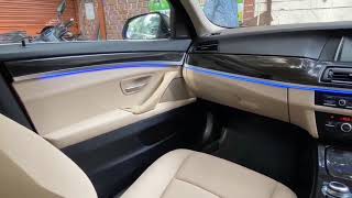 BMW 520d Complete Transformation 🔥 Full Body Paint &amp; Premium Interior #bmw