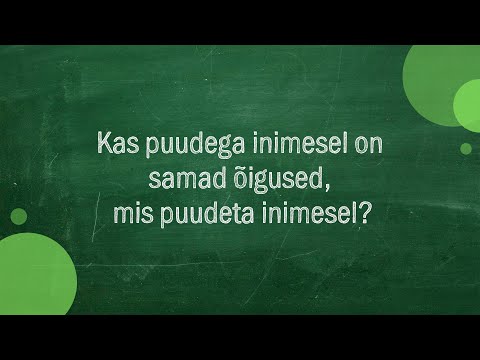 Video: Kas puudega ääristatud on sidekriipsuga?