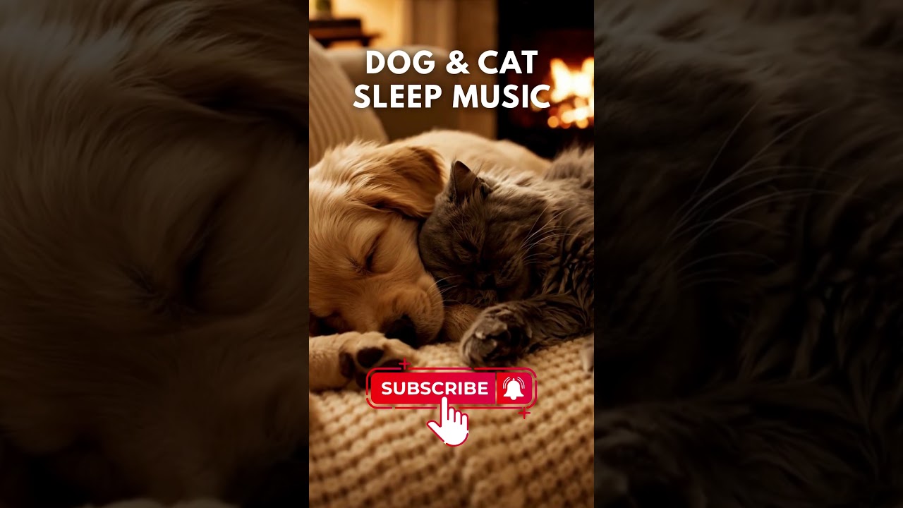 Relaxing Music For Dogs to Sleep Well 🐶 Helps Pets Feel Comfortable And Peaceful 🐾🎶
