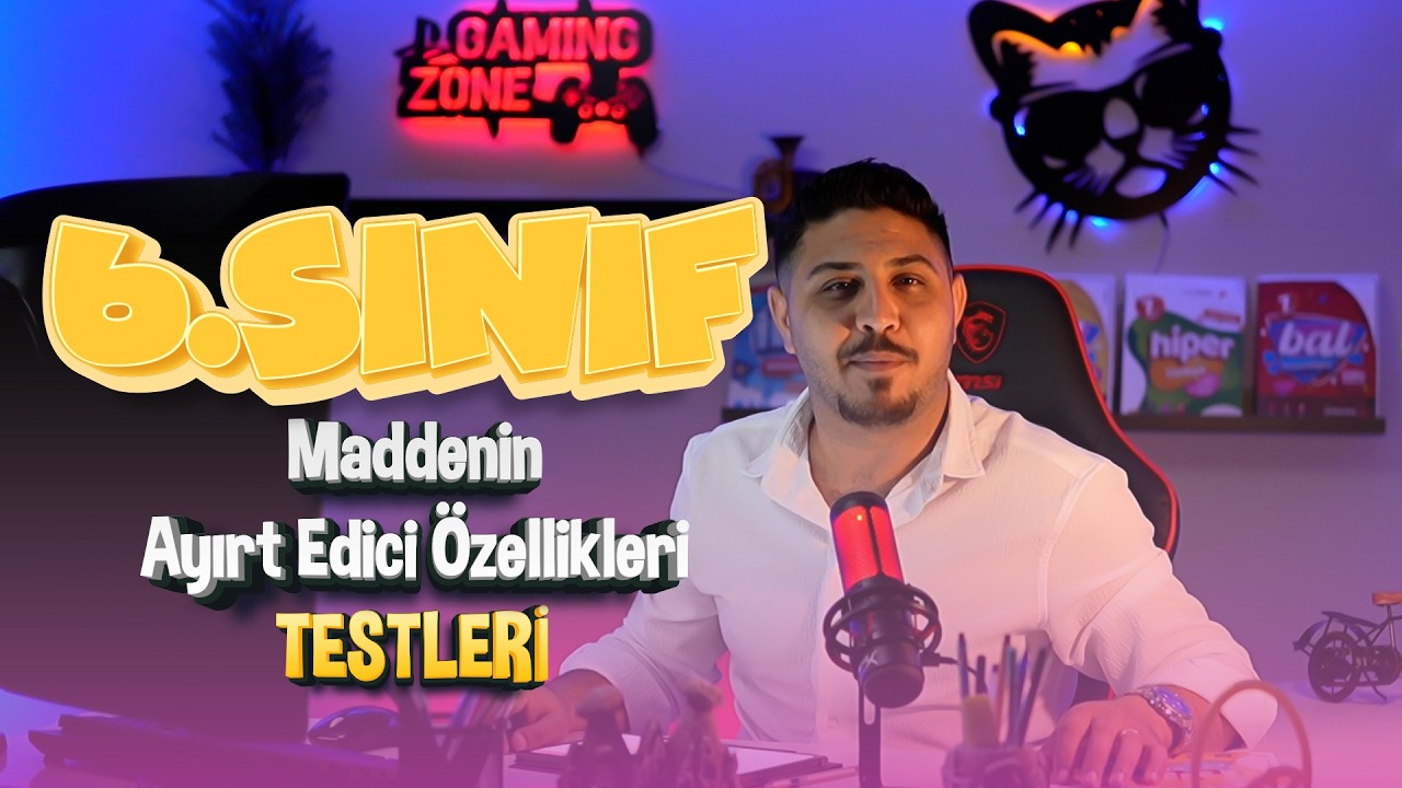 Maddenin Hal Değişim Noktaları - TESTLERİ | 6.Sınıf Hiper Fen Bilimleri | Sayfa: 196 - 203