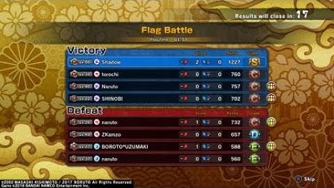 Naruto to Boruto Shinobi Striker fastest capture the flag win solo no special loadout 1:51 seconds!!