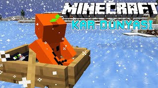 Minecraft'ı Karla Kaplı Dünyada Bitirmek