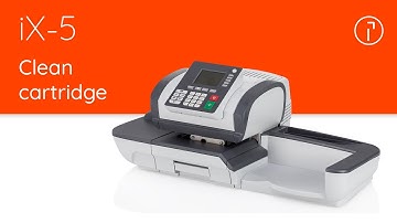 iX-5 Quadient Mailing System – Clean cartridge