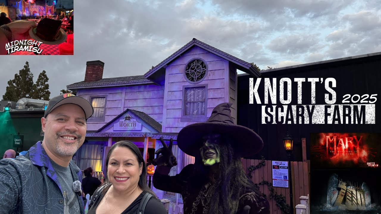 Knott’s Scary Farm 2025 | BOO-FET | ZOO Maze | Mary Maze | Spooky Treats