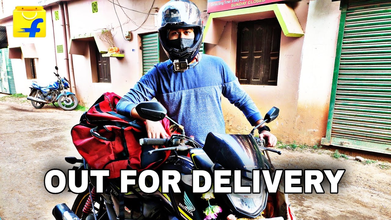 One Day Experience With A Courier Delivery Boy...Full Process flipkart