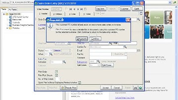 Sage 100 - Customer Purchase Order Validation for Sales Orders (formerly MAS 90 and MAS 200)