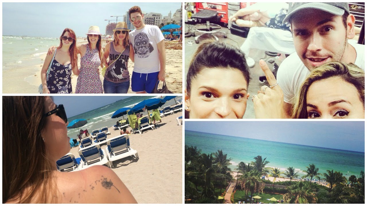 Praia em Miami Beach, Passeio na Ocean Drive e Tattoo no Miami Ink - Viagem Luh e Fabi - Dia 5