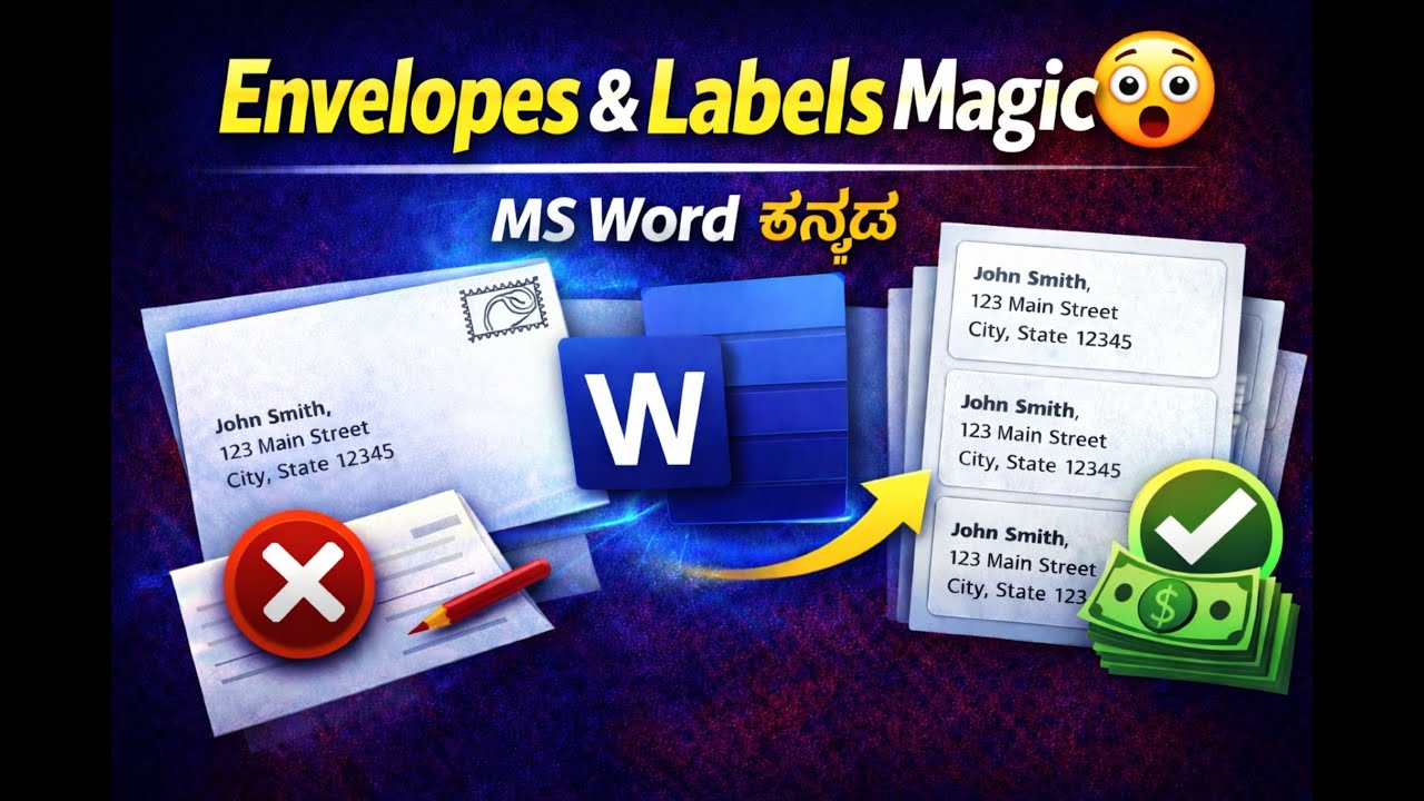 The Secret Power of Envelopes in MS Word