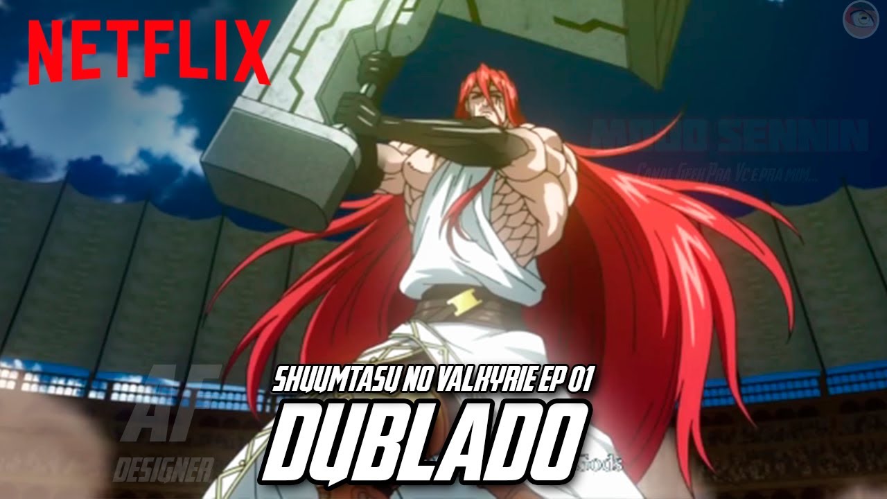 ANIME-se on X: Primeira temporada de Shuumatsu no Valkyrie (Record of  Ragnarok) já está disponível na Netflix Brasil! Legendado e dublado!   / X