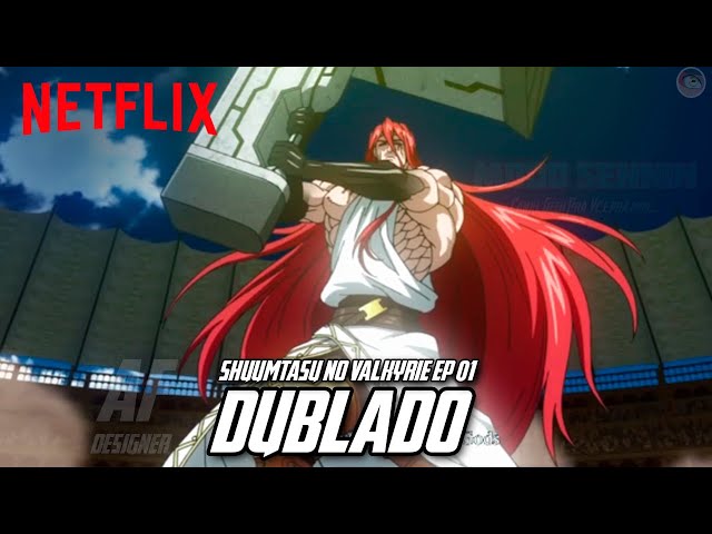 Record of Ragnarok Episódio 01 DUBLADO COMPLETO Netflix