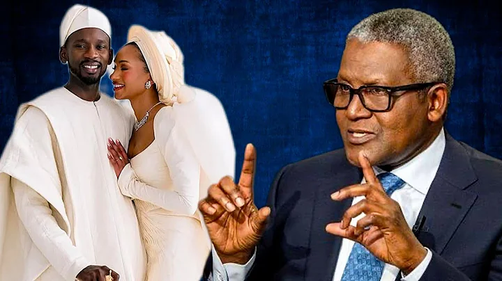 Aliko Dangote Delivers Powerful Speech at Femi Otedola’s Daughter’s Wedding with Mr Eazi 