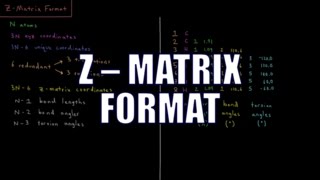 Computational Chemistry 1.10 - Z-Matrix Format screenshot 3