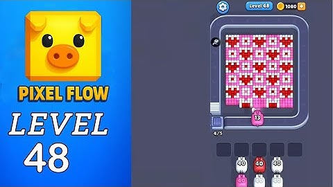 Pixel Flow Level 48 Walkthrough
