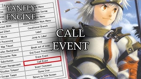 YEP.110 - Call Event - RPG Maker MV