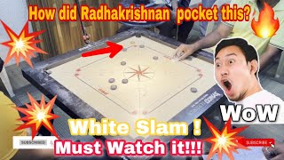 White Slam By Radhakrishnan Carrom Board Trick Shots