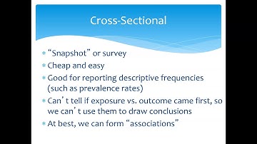 Cross Sectional Data