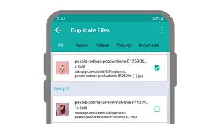 Best App to Find and Delete Duplicate file storage on Android : Duplicate Files Fixer screenshot 1