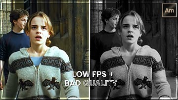 Ae like bad quality + low fps | tiktok trend tutorial | Alight motion (+ Preset)